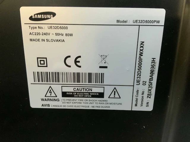 Samsung ue32d5000pw televisie - afbeelding 5 van  8