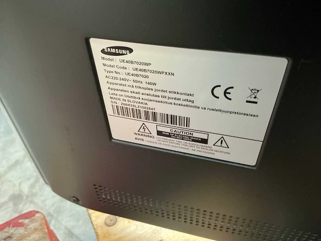 Samsung ue40b7020wp televisie - afbeelding 4 van  5