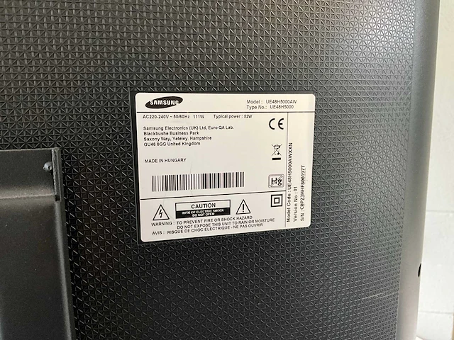 Samsung ue48h5000 televisie op staander - afbeelding 5 van  7