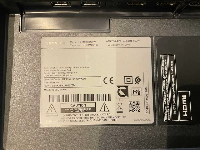 Samsung ue49mu6120w televisie - afbeelding 6 van  9