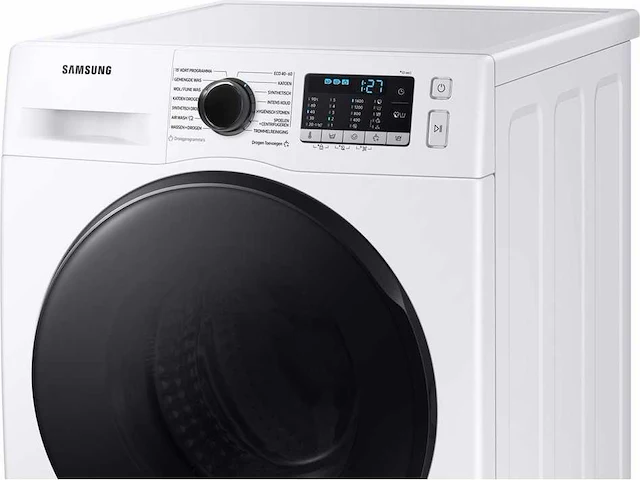 Samsung wd80ta049be - ecobubble - 5000 series - was-droogcombinatie set - 8kg - refurbished a - afbeelding 1 van  7