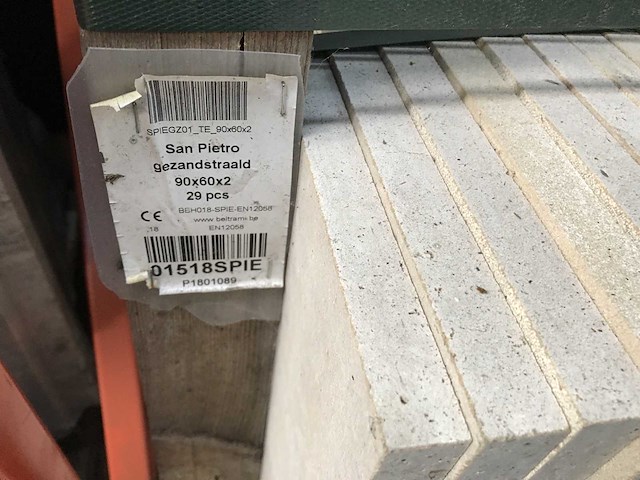 San pietro gezandstraald natuursteen travertin ca. 15,66m2 - afbeelding 3 van  3