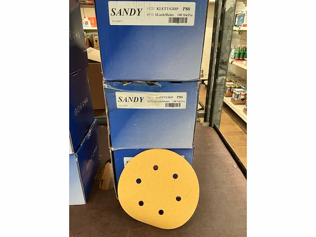 Sandy p80 kleef schuurschijven (300x) - afbeelding 1 van  1