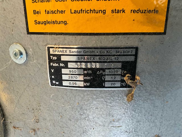 Sanex mobil 12 mobiele stofafzuiger - afbeelding 4 van  6