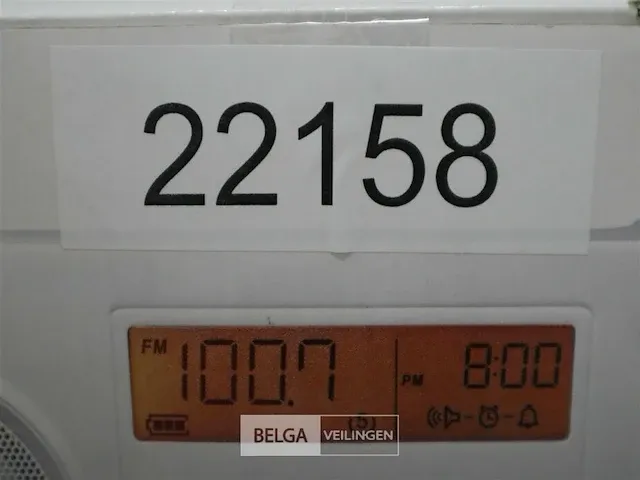 Sangean pr-d7 transistorradio wit - afbeelding 2 van  2