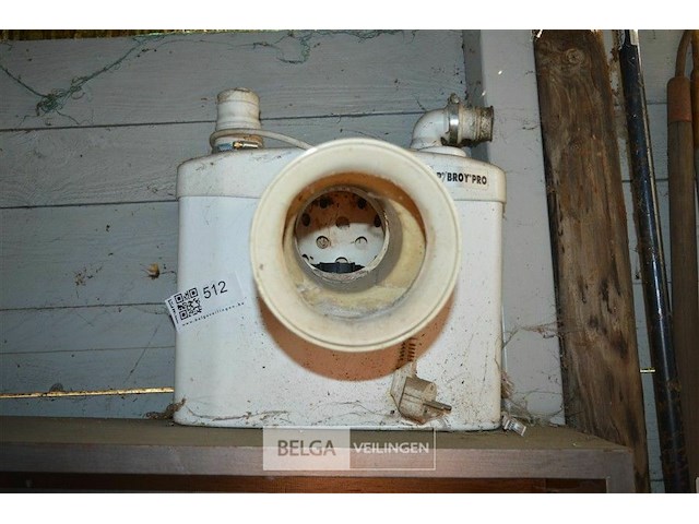 Sanibroyeur toiletvergruizer - afbeelding 1 van  3