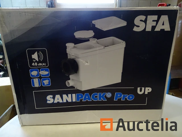 Sanibroyeur voor sfa hangend toilet - afbeelding 3 van  5