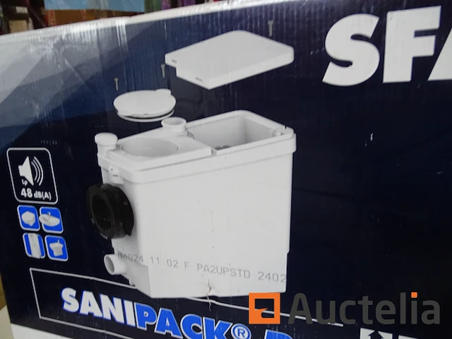 Sanibroyeur voor sfa hangend toilet - afbeelding 5 van  5