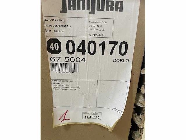 Sanijura - doblo 100cm - badkamermeubelset - afbeelding 5 van  7