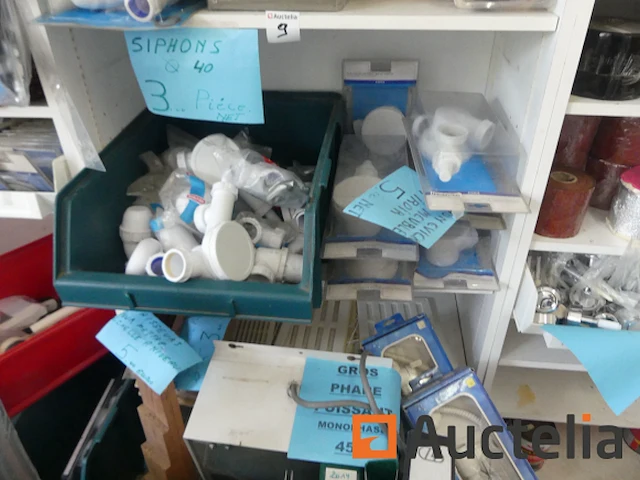 Sanitaire ruimtes waaronder; verbindingen, fittingen, mixers, pijpen, enz. - afbeelding 22 van  27