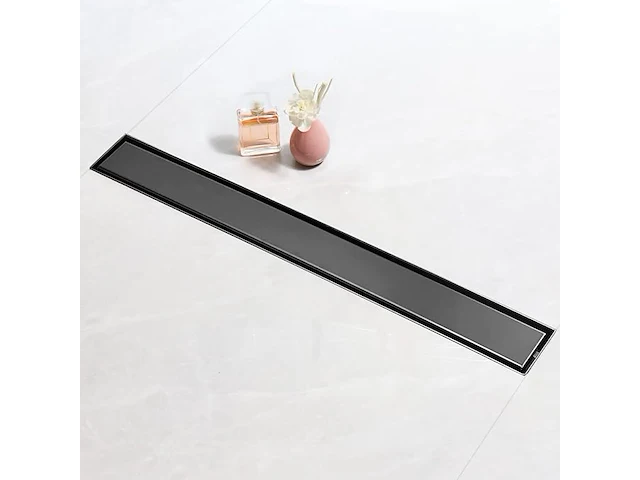 Sanitemodar doucheafvoer (zwart) - afbeelding 1 van  5