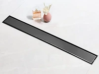 Sanitemodar doucheafvoer (zwart) - afbeelding 1 van  5