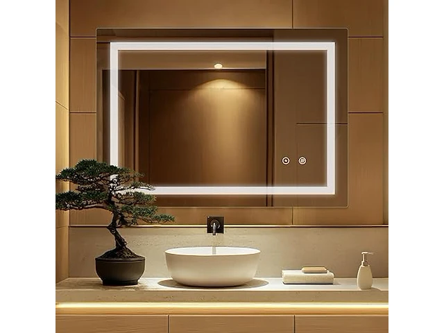 Sanitemodar led badkamerspiegel - afbeelding 1 van  5