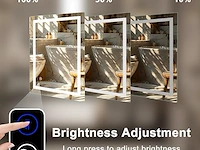 Sanitemodar led badkamerspiegel - afbeelding 4 van  5