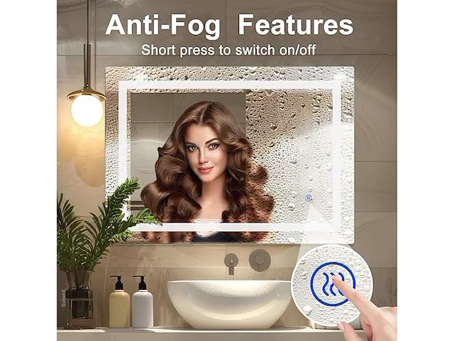 Sanitemodar led badkamerspiegel - afbeelding 5 van  5