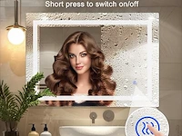 Sanitemodar led badkamerspiegel - afbeelding 5 van  5