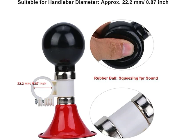 Sanon fietstoeter - afbeelding 3 van  3