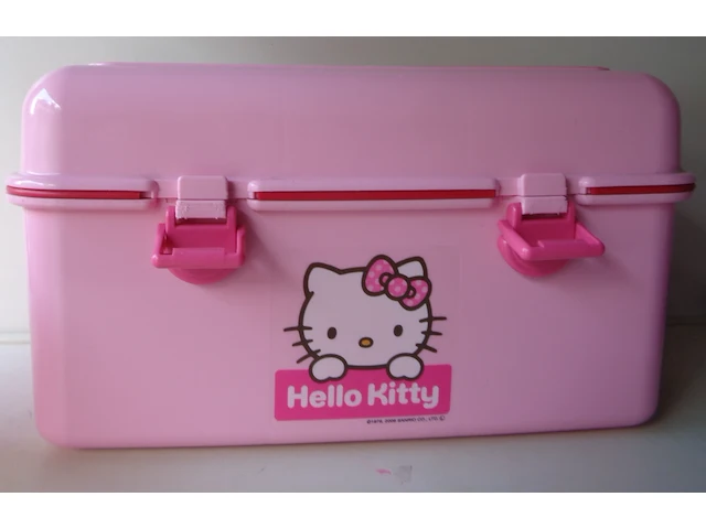 Sanrio hello kitty picknick/lunch/hobby box - afbeelding 1 van  9