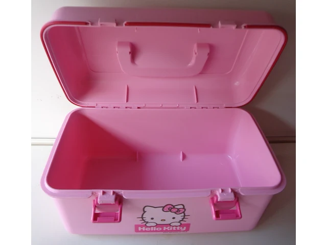 Sanrio hello kitty picknick/lunch/hobby box - afbeelding 3 van  9