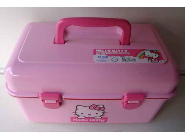 Sanrio hello kitty picknick/lunch/hobby box - afbeelding 5 van  9