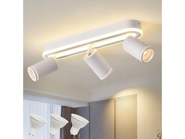 Sanshi led-plafondlamp - afbeelding 1 van  3