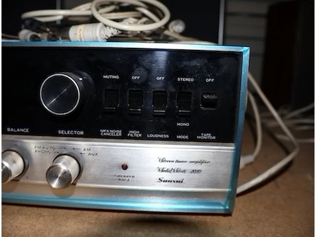 Sansui tuner amplifier - afbeelding 3 van  9