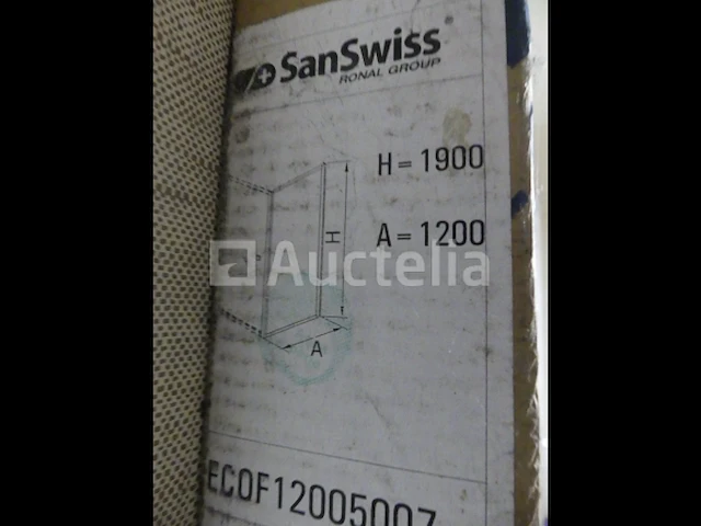 Sanswiss glazen douchewand - afbeelding 7 van  7