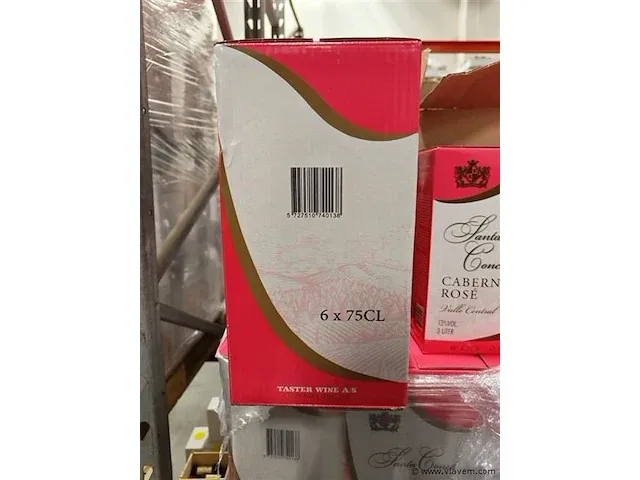 Santa conchita cabernet rosé - afbeelding 2 van  4