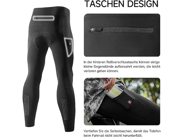 Santic fietsbroek voor heren(xxl) - afbeelding 4 van  4