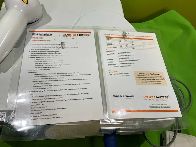 Sanuwave orthopace rvp 100 ultrageluidstherapie-apparaat - afbeelding 10 van  10