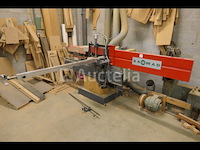 Saomad ut 4 ten 4-assige pennenbank