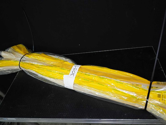 Sapiselco - tie wraps white - 1330 x 9 - various warehouse inventory (5x) - afbeelding 1 van  1