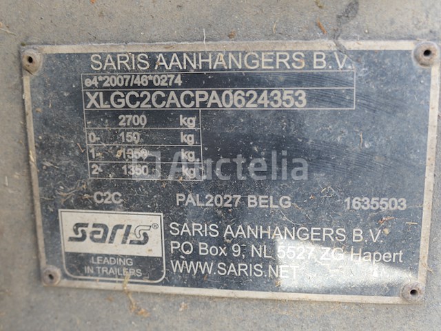 Saris c2700 dieplader (vin:xlgc2cacpa0624353) - afbeelding 5 van  18