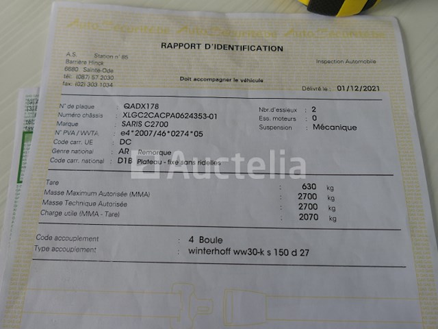 Saris c2700 dieplader (vin:xlgc2cacpa0624353) - afbeelding 13 van  18