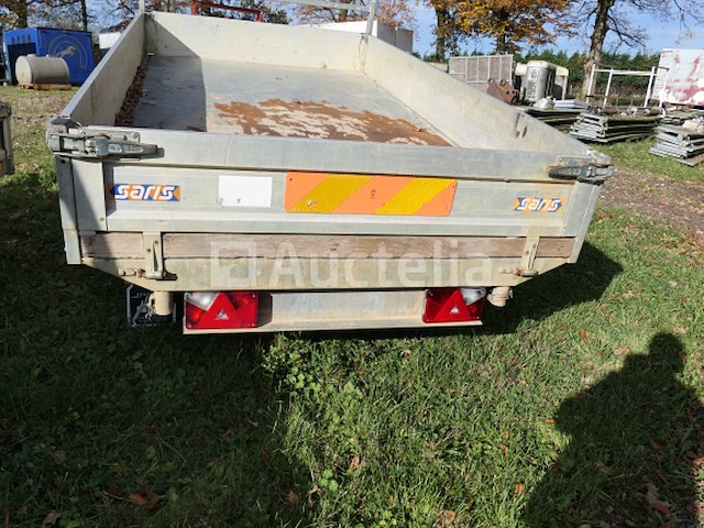 Saris c2700 dubbelassige buigende aanhangwagen (vin:xlgc2cacka0594877) - afbeelding 1 van  19