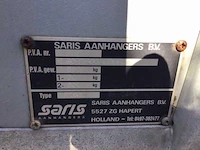 Saris gr camp rt600 bagage aanhangwagen - afbeelding 2 van  10