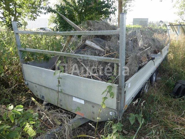 Saris p20a aluminium dubbelas aanhangwagen - afbeelding 2 van  10