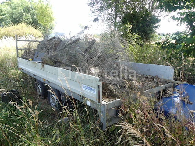 Saris p20a aluminium dubbelas aanhangwagen - afbeelding 4 van  10