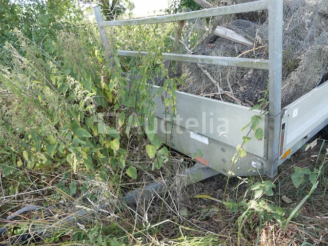 Saris p20a aluminium dubbelas aanhangwagen - afbeelding 7 van  10