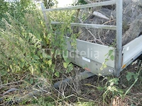 Saris p20a aluminium dubbelas aanhangwagen - afbeelding 7 van  10