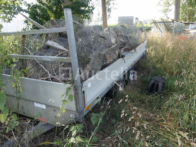 Saris p20a aluminium dubbelas aanhangwagen - afbeelding 8 van  10