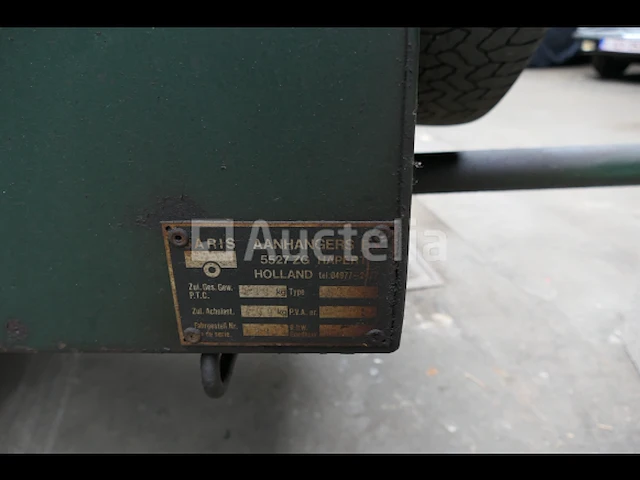Saris s33 enkelassige aanhangwagen - afbeelding 5 van  18