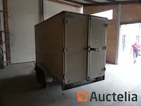 Saris sa2000a/fb3020 dubbelassige gesloten aanhanger - afbeelding 17 van  28