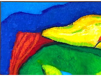 Saskia bremer - funny seal - acryl op doek - 100x100 cm - afbeelding 11 van  12