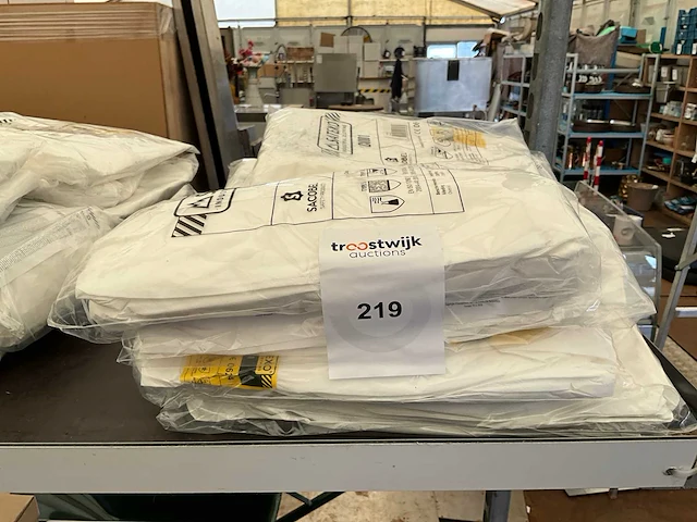 Satexo. cv001. industriële wegwerpoverall. (10x) - afbeelding 1 van  2