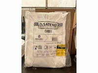 Satexo. cv001. industriële wegwerpoverall. (5x) - afbeelding 2 van  2