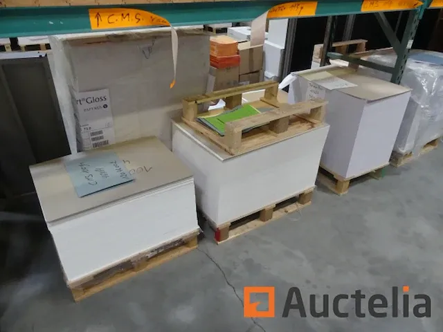 Satine machinaal gecoat papier 46x64 en 52x72 - afbeelding 1 van  18