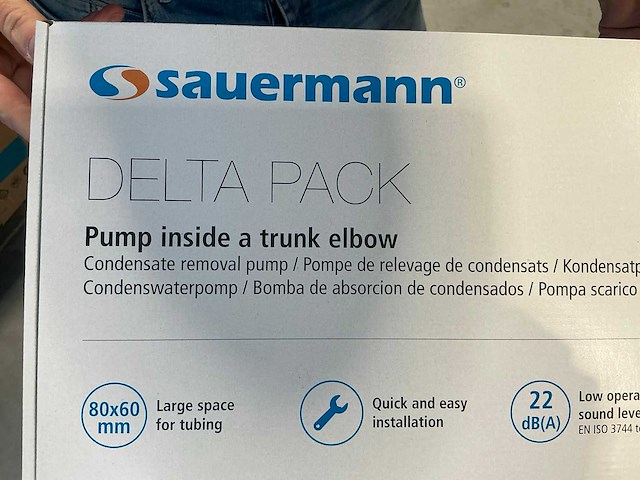 Sauermann delta pack airconditioning installatie materiaal (3x) - afbeelding 3 van  3