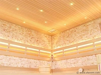 Sauna met kachel - prisma 250x250 cm - afbeelding 3 van  16