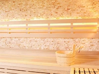 Sauna met kachel - prisma 250x250 cm - afbeelding 4 van  16